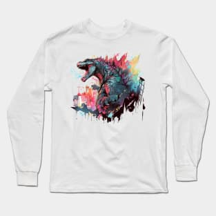 godzilla Long Sleeve T-Shirt